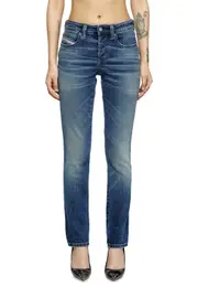 [Diesel] Diesel - Slim Jeans - 1992 D-Jiann - Jeans - Woman - Blue 29 Blue