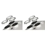 2PK PanzerGlass SAFE Camera Lens Protector For iPhone 16 Pro Pro Max Glitter SLV