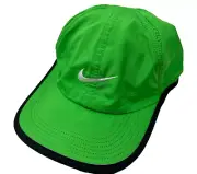 NEW NIKE Adult Unisex FEATHERLIGHT DRI-FIT Tennis Cap/Hat-Lucky Green 611811-361