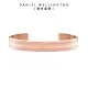 【Daniel Wellington】DW 手環 Emalie 經典雙色手環 玫瑰金x粉紅(DW00400009)