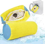 NATUZORA Shoe Wash Bag for Washing Machine - Reusable Laundry Shoe Bags, Fine Mesh Protector for Sneakers, Dryer-Safe & Anti-Scratch