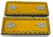 INDIAN WARS US ARMY M1872 CAVALRY LT. COLONEL TUNIC SHOULDER BOARDS W/CILPS