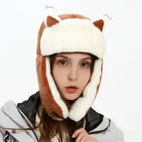 在飛比找ETMall東森購物網優惠-women winter cat ear cap warm 