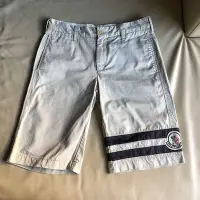 在飛比找Yahoo!奇摩拍賣優惠-[品味人生2]保證正品 Moncler  米白色 短褲 休閒