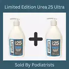 2 X Walkers 25 Urea ULTRA Foot Cream - For Dry Cracked Heels - FREE SHIPPING