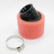 BLYGO PINK 37mm 38mm Bent Angled Foam Air Filter Pod PIT Quad Dirt Bike ATV Buggy