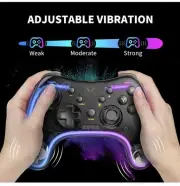 Switch Pro Controller - Supports Multi-Platform & App - RGB LED - Turbo Function