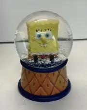 SpongeBob Squarepants 3.5 Mini Snow Globe Nickelodeon - New