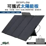 ECOFLOW 太陽能板 110W 160W 220W 400W 充電 可攜式 露營 逐露天下 逐露天下