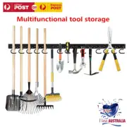 64"Organizer Rack Garden Hose Storage Wall Holder Hook Pegs Tidy Tool Hanger AU