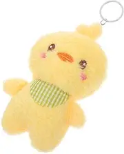 WOONEKY Plush Chick Pendant Party Stuffed Chicken Hanging Keyring Stuffed Chicken Pendant Stuffed Chicken Key Rings Ornaments Key Decoration Portable Keyring Key Holder Party Supplies