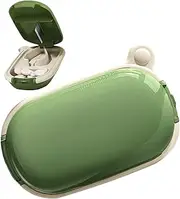 Pill Cutter, Medicine Cutter for Pills, Small Pill Cutter Splitter with Dispenser, Portable Pill Crusher for Purse Pocket, Travel Tablet Cutter