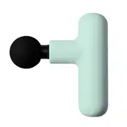Lola Massage Gun 4 Heads Handheld Muscle Relief Percussion Massager Mint Cream