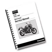 KAWASAKI MOTORCYCLE Z250 ABS SERVICE MANUAL 2013-2015 REPRINTED