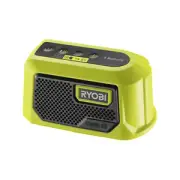 Ryobi 18V ONE+ Compact Bluetooth Speaker Smart Amplifier Technology