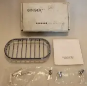 Ginger G500/PC - Splashables Soap Basket, Wall-Mount - Polished Chrome
