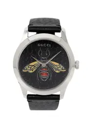 Gucci Ya1264067 Bee Unisex Watch Black One Size