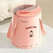 Daseeme Large Collapsible Heat Preservation Foot Bath Basin, Portable Travel Foot Bath Tub, Multifunctional Folding Water Bucket for Soaking Feet, Outdoor, Camping& Foot Pumice Scrubber