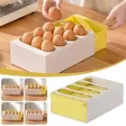 Lifting Egg Organiser Egg Storage Container Bin Fridge Box Carrier Drawer` S7F1