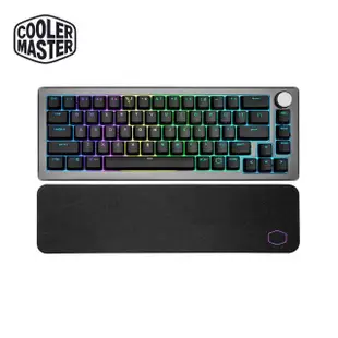 【CoolerMaster】CK721 茶軸無線RGB機械式中文鍵盤(太空灰)