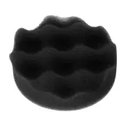 Buffing Sponge Pads 3" Polishing Wheel Waffle Finishing Grip Pad, Black