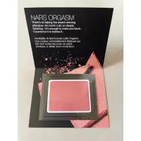 在飛比找蝦皮購物優惠-NARS ORGASM高潮 4013N 腮紅體驗卡