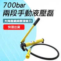 在飛比找PChome24h購物優惠-130-HHP350 700bar兩段手動油壓泵/350cc