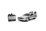 Jada - Back To The Future Time Machine DeLorean Remote Control Vehicle 1:16 Scale