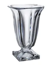Barski Crystalline 11.5in Footed Vase