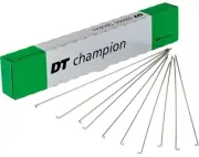 DT Swiss Competition Spoke 2.0mm 1.8mm 2.0mm 191mm J Bend Silver Box of 100