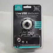 Merkury Innovations M-WC310 1.3MP USB 2.0 Webcam w/10x Digital Zoom Sealed