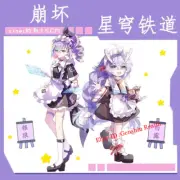 Anime Honkai: Star Rail Silver Wolf Acrylic Desktop Stand Figure Collection