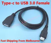 USB Type-C USB-C OTG Cable USB3.1 Male to USB3.0 Type-A Female Adapter Cord 1M