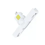 New Portable USB Card Reader ID CAC Smart Card Reader for SIM Chip ID Card