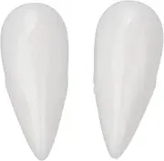 Vampire Fangs, Vampire Teeth Non-Toxic 1 Pair 2 Sizes for Kids for Party for Halloween(Default)