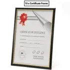 10 x Certificate Photo Frame A4 Documents Display Frames Wall Hang Home Decor