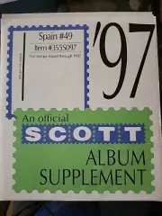 Scott Spain & Spanish Andorra Supplement. #49 1997