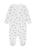 Polo Ralph Lauren Kids Bear-print Cotton Babygrow - White - New Born (Newborn) NEW BORN (Newborn)