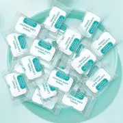 Oiltomn【20Pcs】 Compressed Towel Tablets Disposable Washcloths for Travel Portable Reusable Coin Bath Towels for Hotel Camping Hiking Sports Beauty Salon (9.4" x 11.8")
