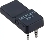 Zoom BTA-2 Bluetooth Adapter for PodTrak P4 and PodTrak P8, wirelessly connect phone to record remote interviews, Black, Small