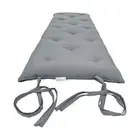 Japanese Floor Rolling Mattress, Cotton Pad, Shiki Futon 3 x30 x80 Gray