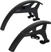ZEFAL Pack Deflector M65 - Pack of Front and Rear Mountain Bike Mudguards - 26 to 29 Inches - 590 g - Made in France