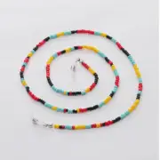 Glasses Neck Chain Rope Lanyard Beaded Sunglasses Reading Cord Strap Necklace