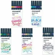 Monami Color Twin Brush 30 Color SET Calligraphy Pens Watercolor Pen