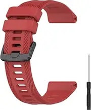 Muovrto Replacement Band for Garmin Forerunner 745,Silicone Soft Watch Strap for Garmin Forerunner 965/Forerunner 955