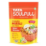 Tata Soulfull Masala Muesli Mast Masala 500g High Fibre Trans Fat-Free Breakfast