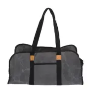 Portable Wax Canvas Log Carrier Reinforced Handle Firewood Carrier Bag