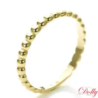 在飛比找ETMall東森購物網優惠-Dolly 14K金 輕珠寶黃K金戒指