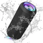 Ortizan Portable Bluetooth Speakers, IPX7 Waterproof Wireless Speaker with 24W
