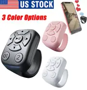 Scrolling Ring, for App Page Turner, Bluetooth Camera Video Recording Remote US